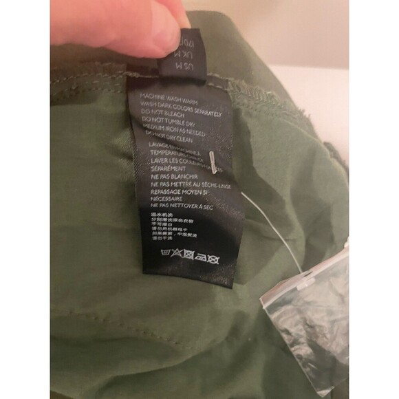 BDG Urban Outfitters Cargo Pants Women’s M NWT Moss Green Stretch Utility - Picture 9 of 9